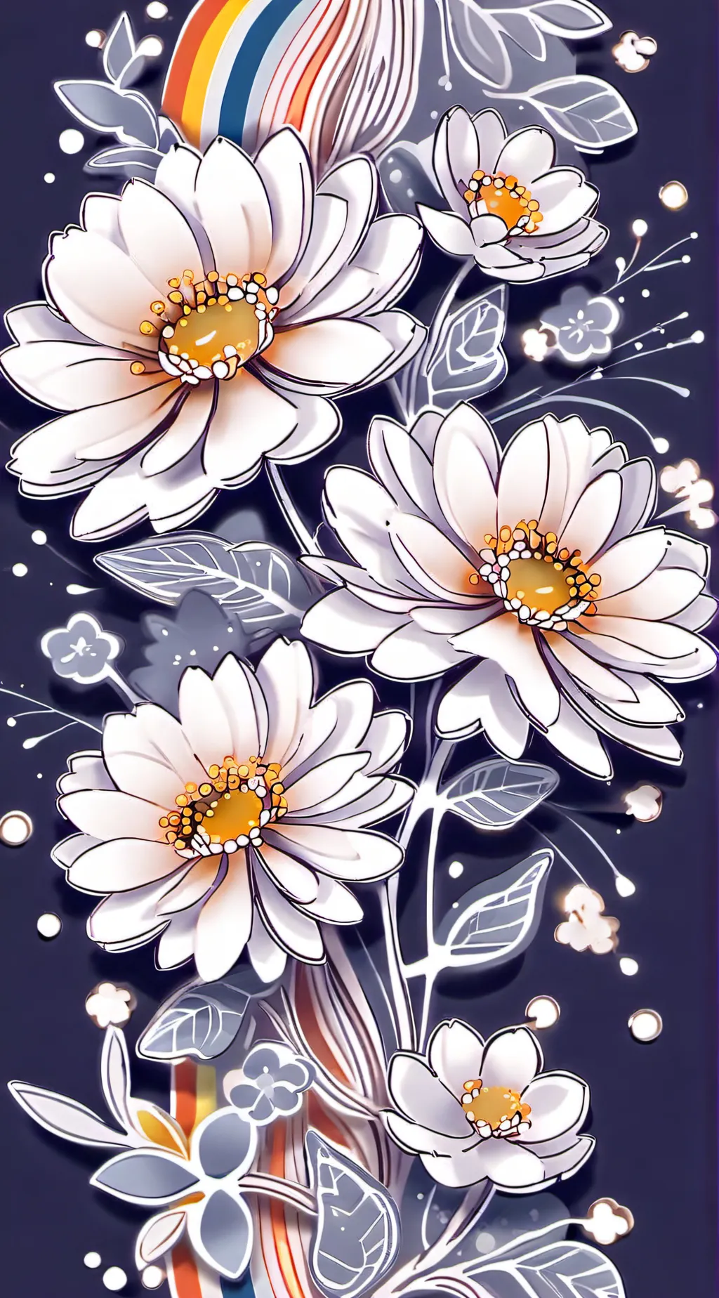 ai character: dandy's world  background