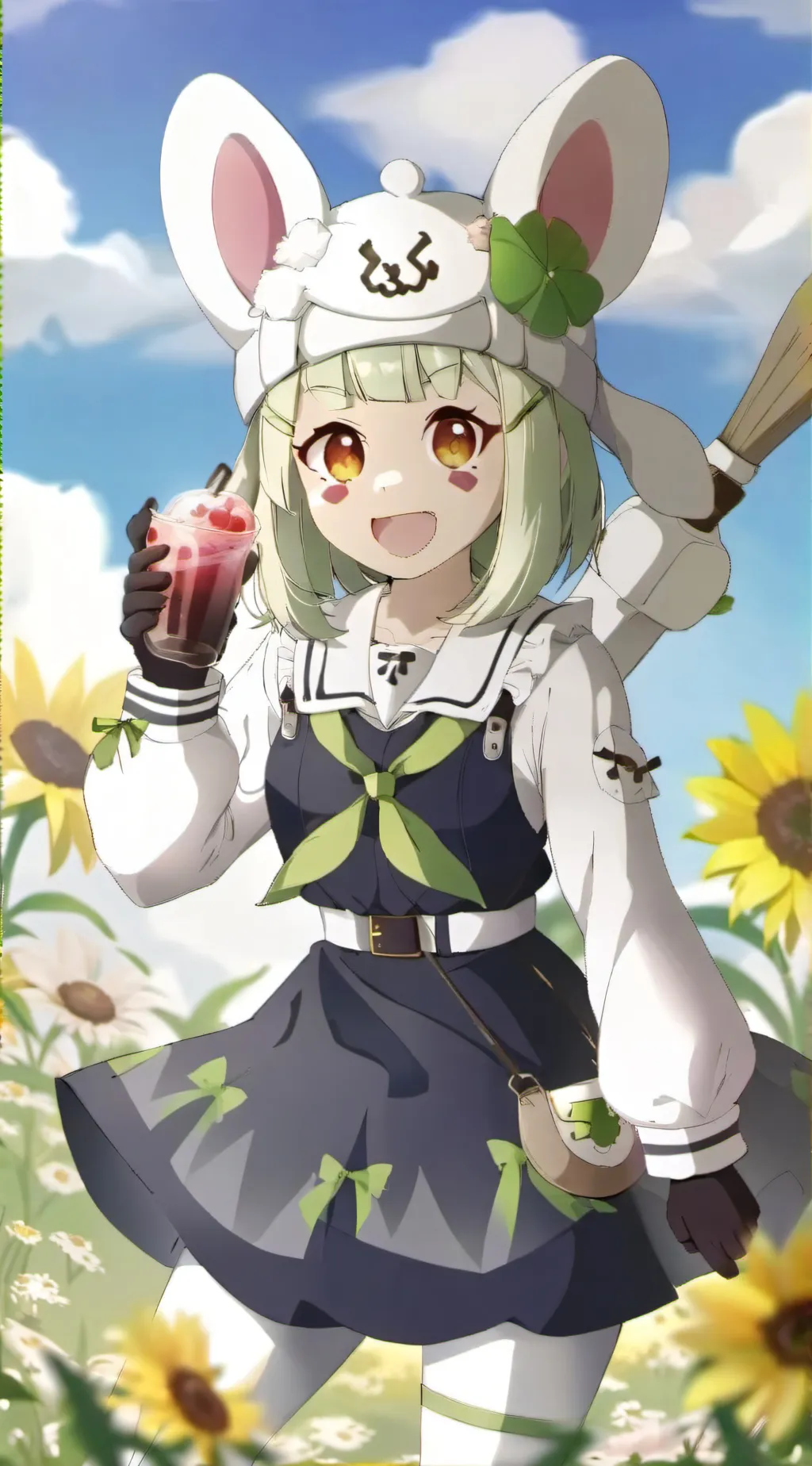 ai character: komi background