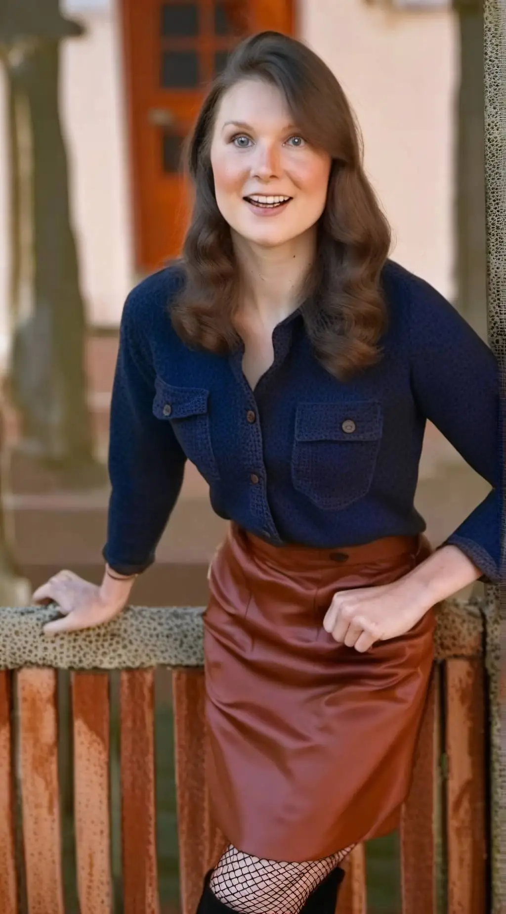 ai character: Rebecca  background