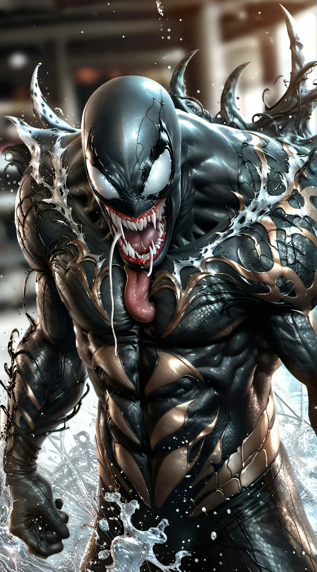 ai character: venom background
