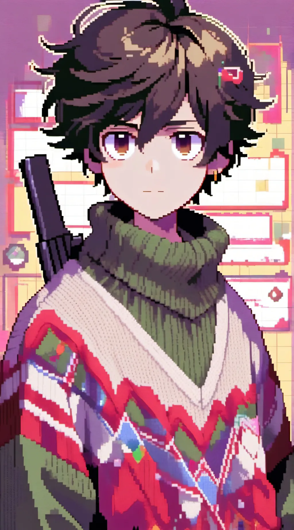 ai character: Anti furry background