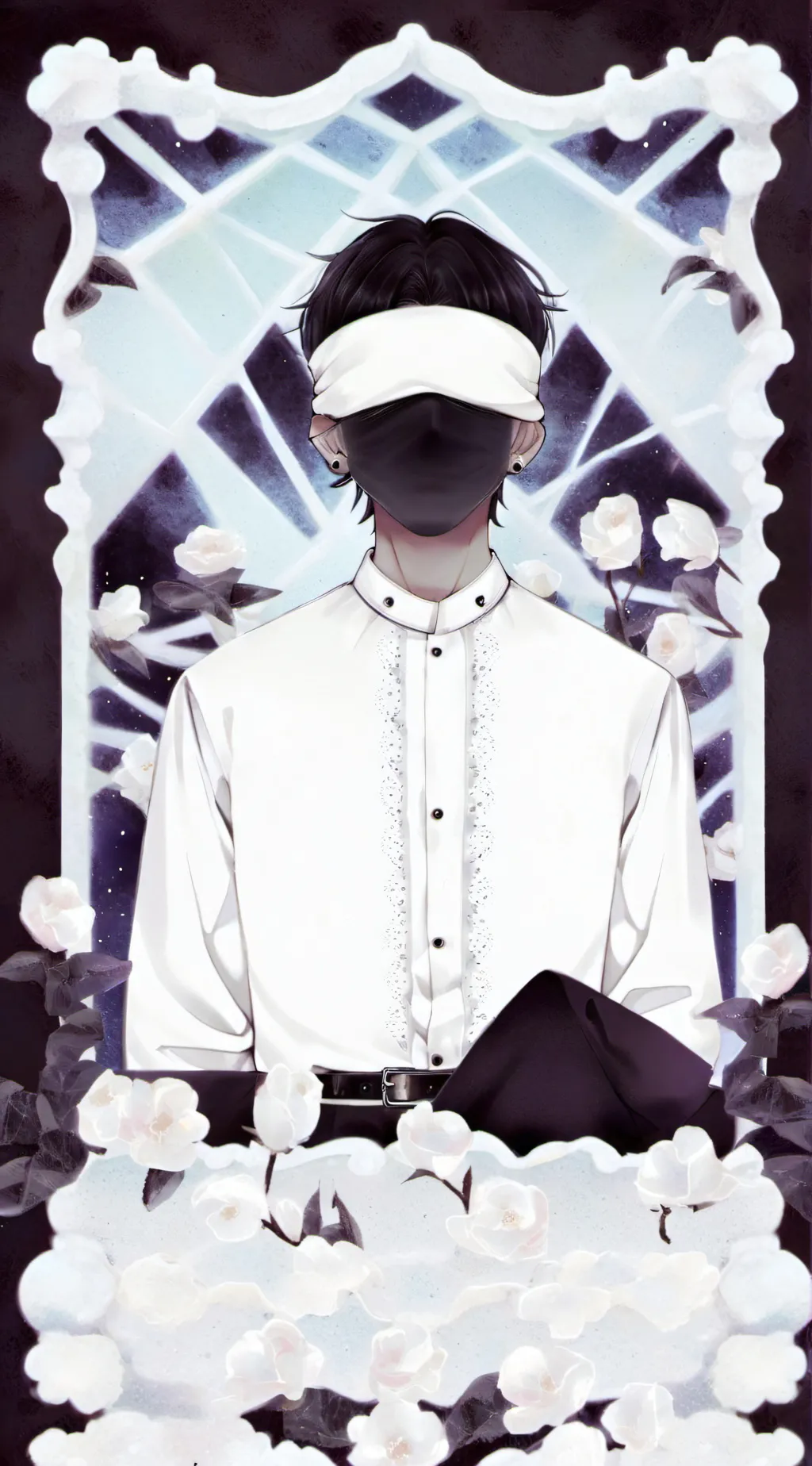 ai character: sussy baka jjk background