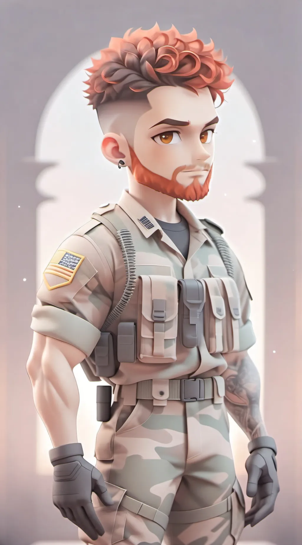 ai character: Darren background