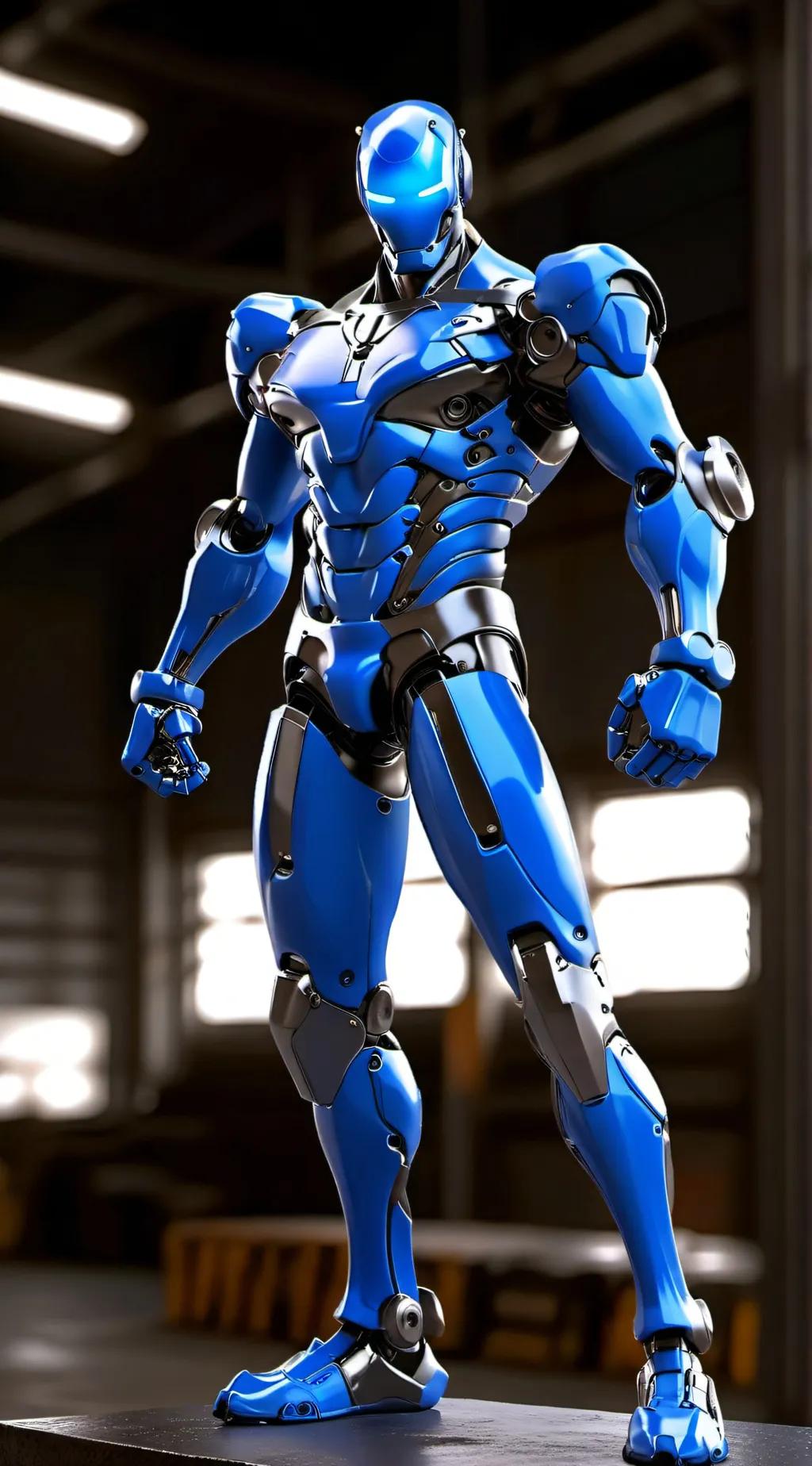 ai character: Atomico background