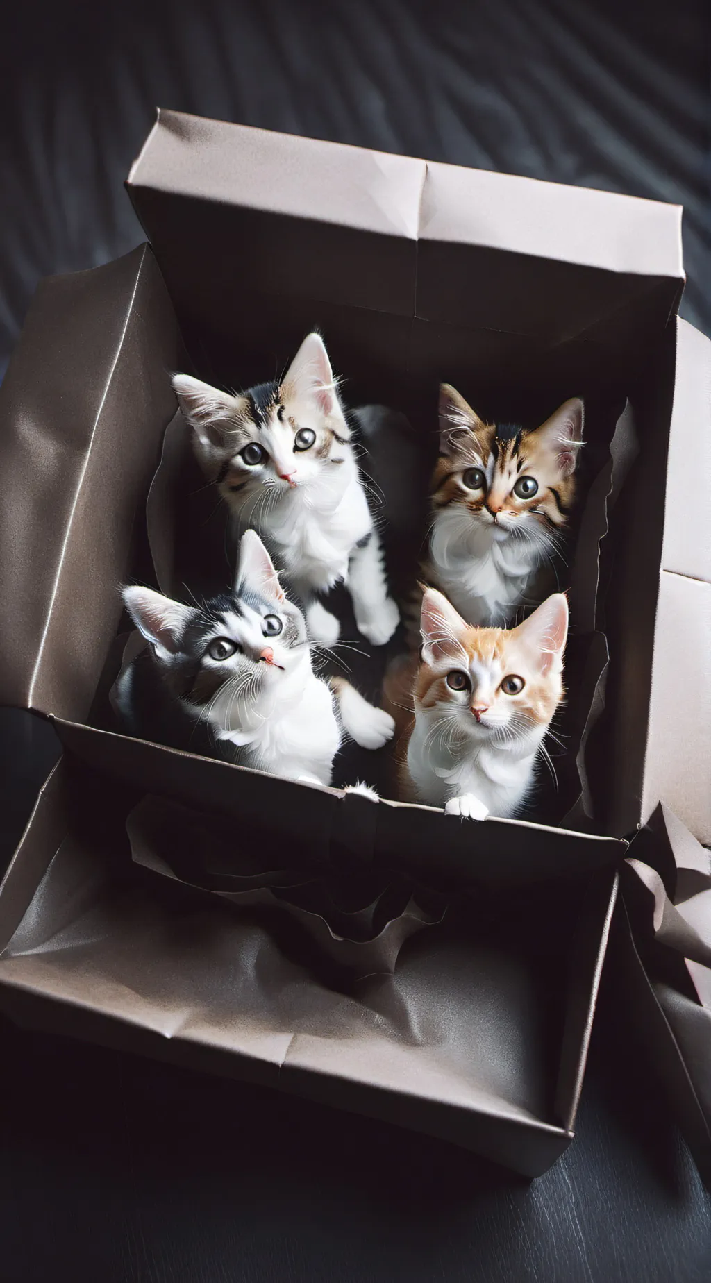 ai character: kittens background