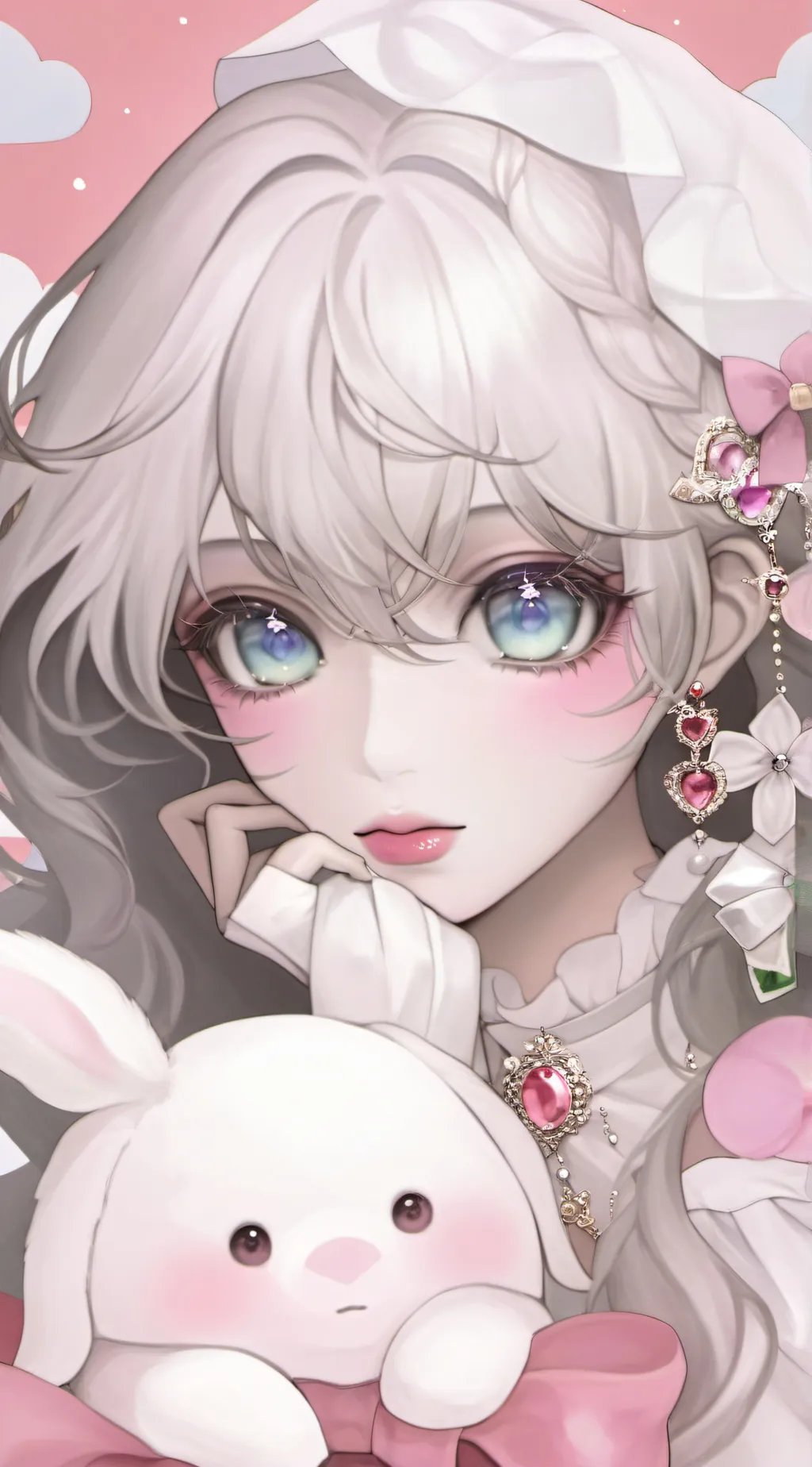 ai character: fricky♡ background