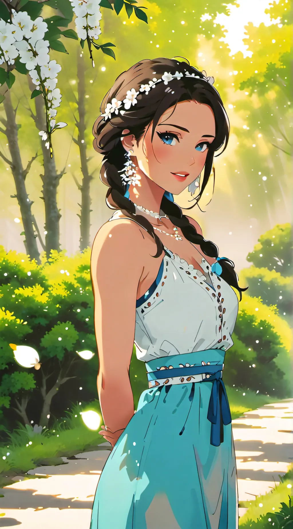 ai character: Adelaide Sember background