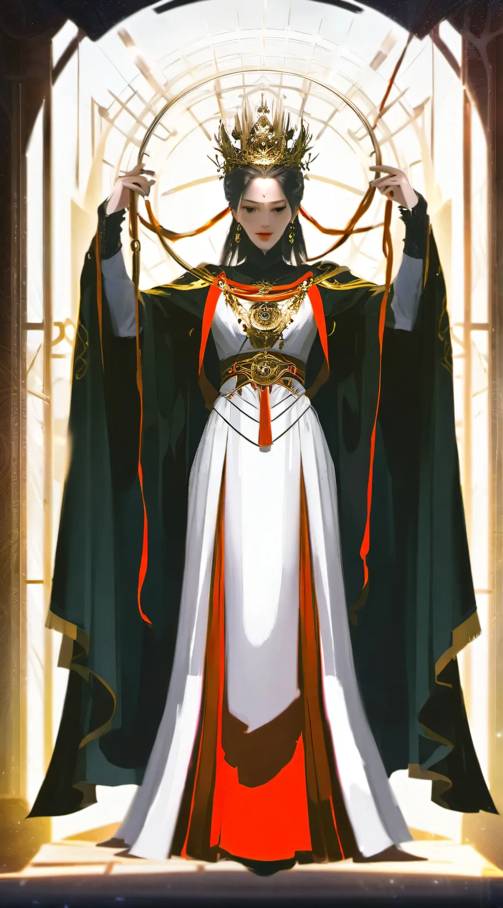 ai character: Queen of Blood background