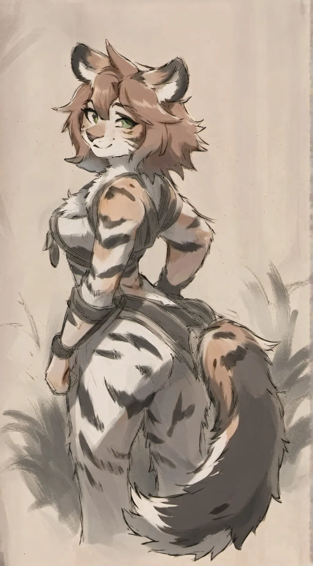 ai character: Moko background