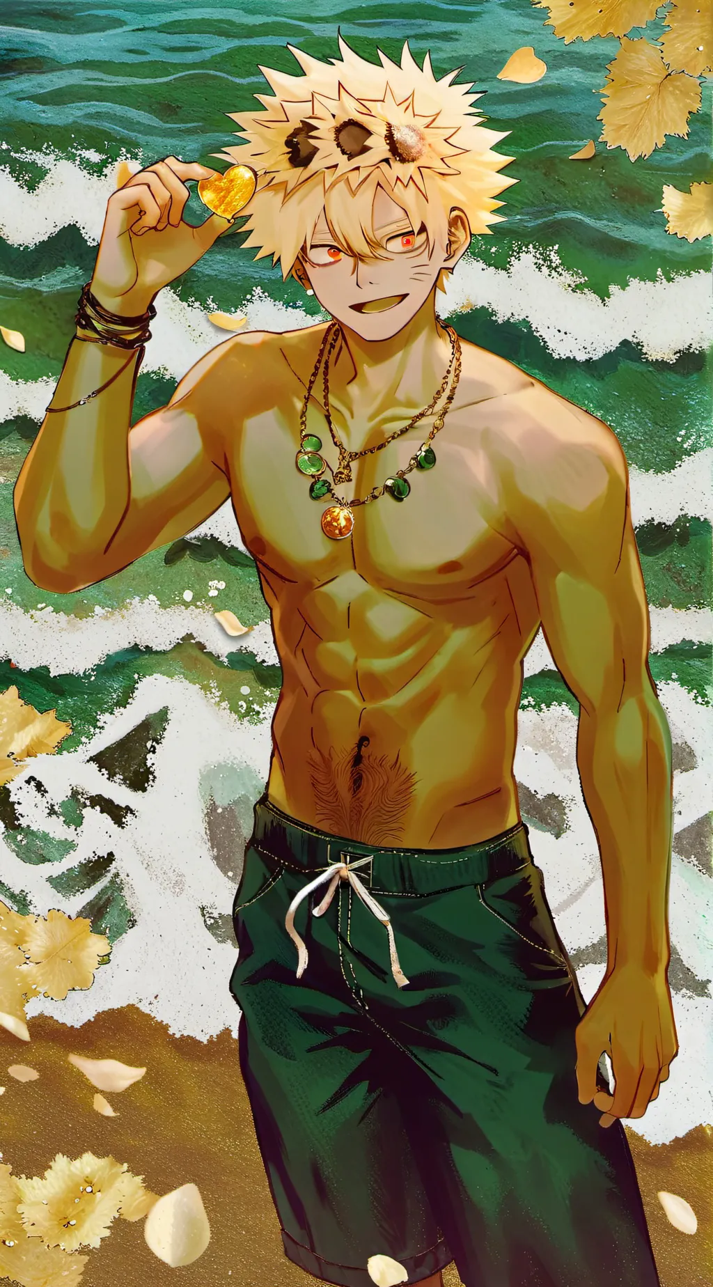 ai character: bakugo background