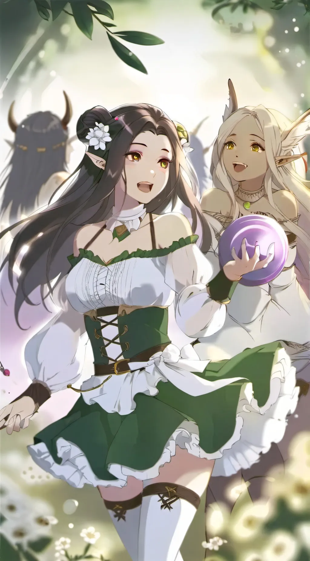 ai character: Isekai Last Human background