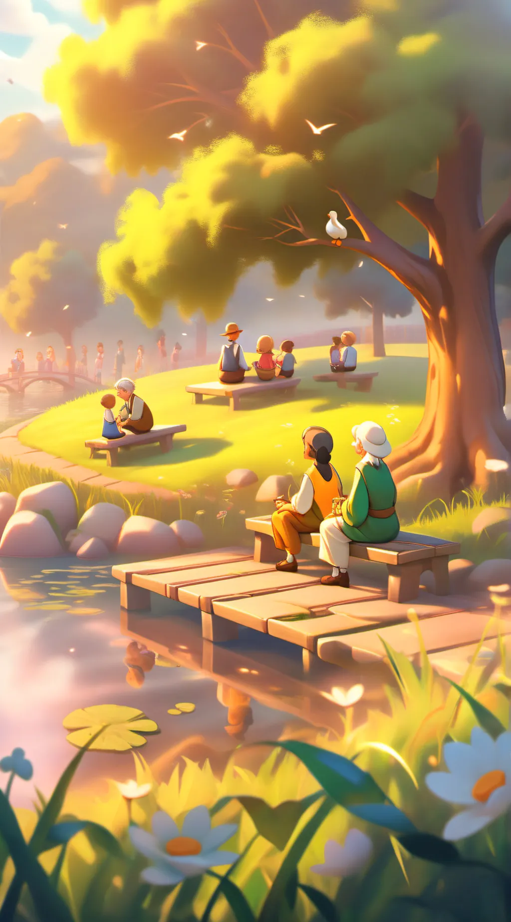 ai character: 世界物价减一千万倍 background