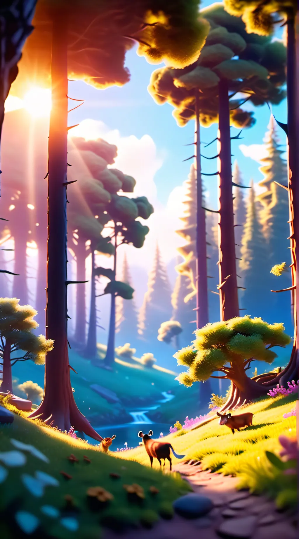 ai character: Aria background