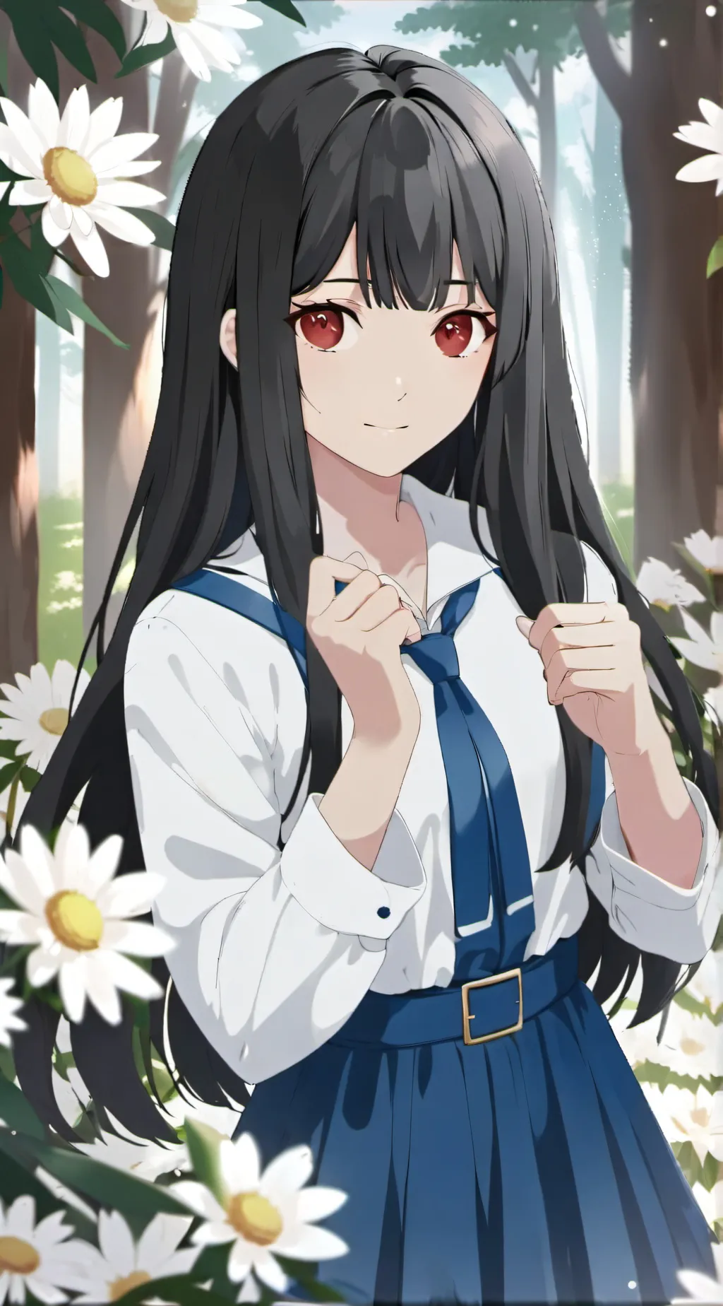 ai character: sarah background