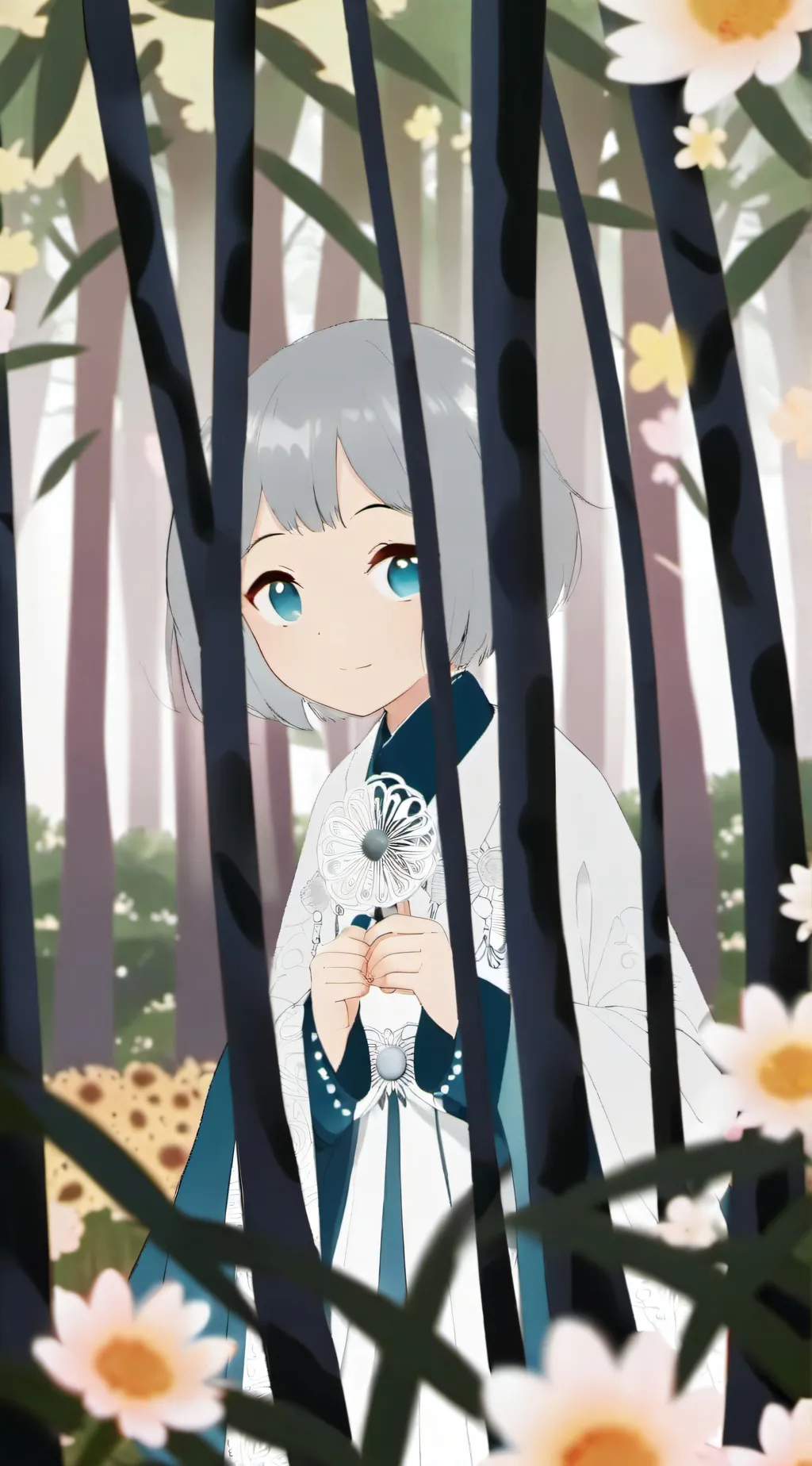 ai character: 7M in heaven kny background