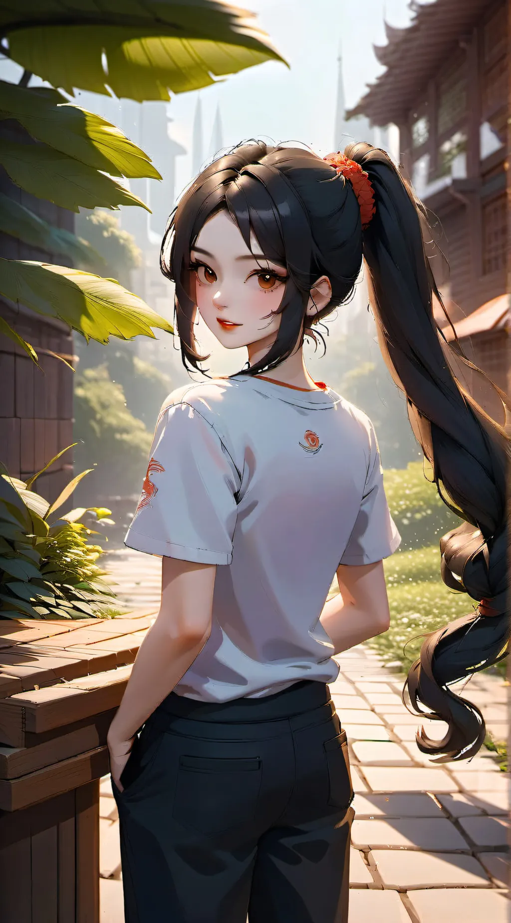 ai character: Charlotte  background