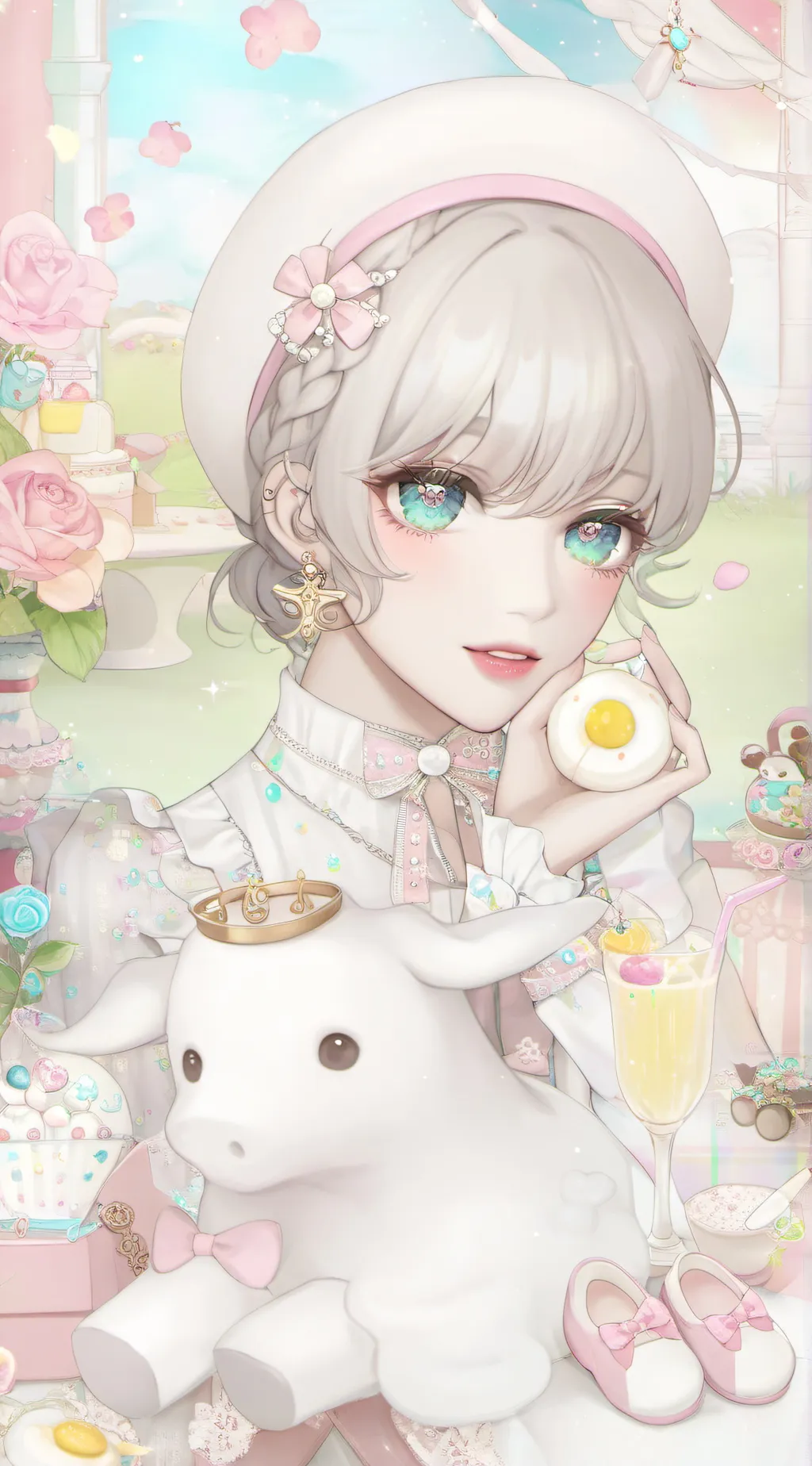 ai character: everly♡♡ background