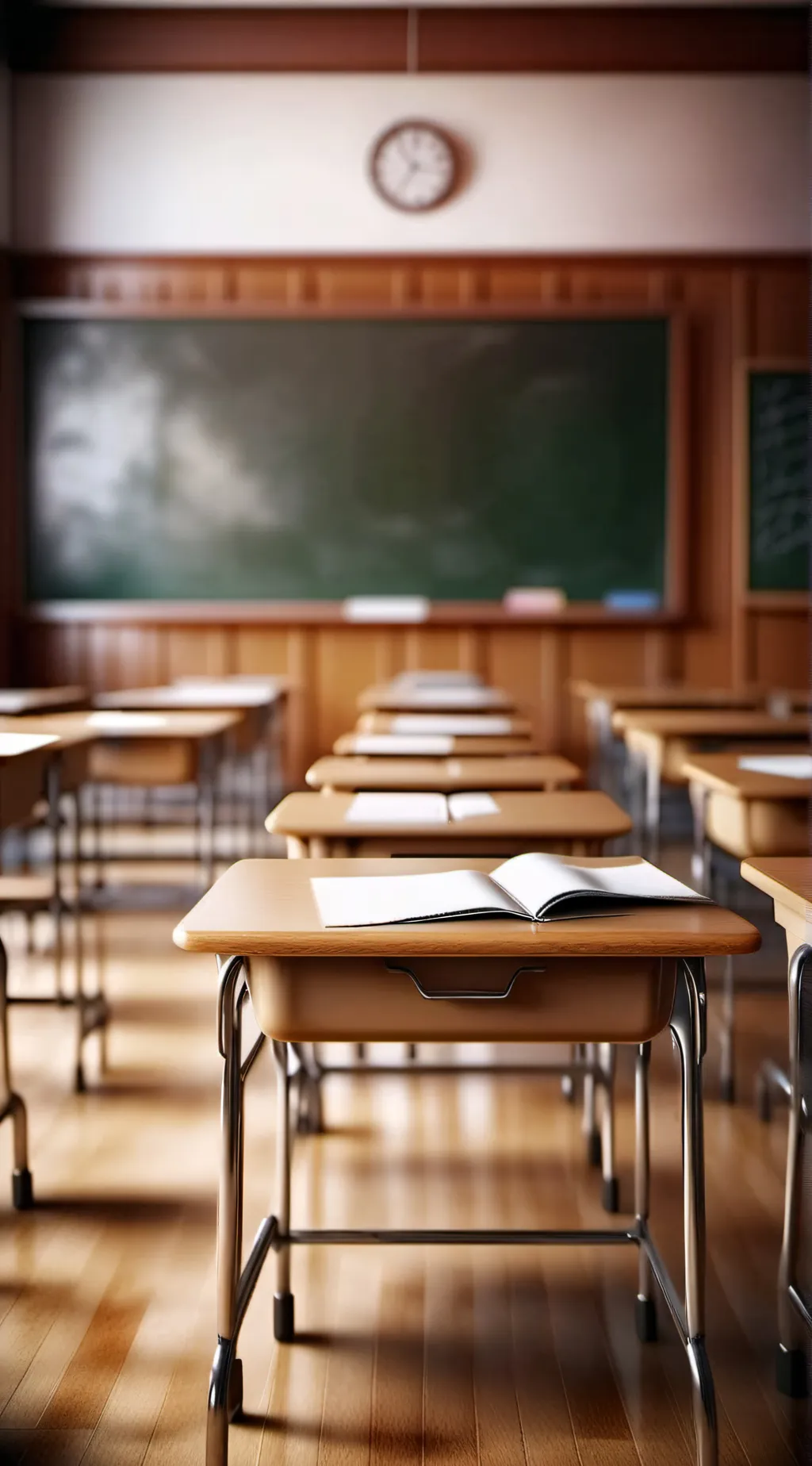 ai character: Absent teacher background