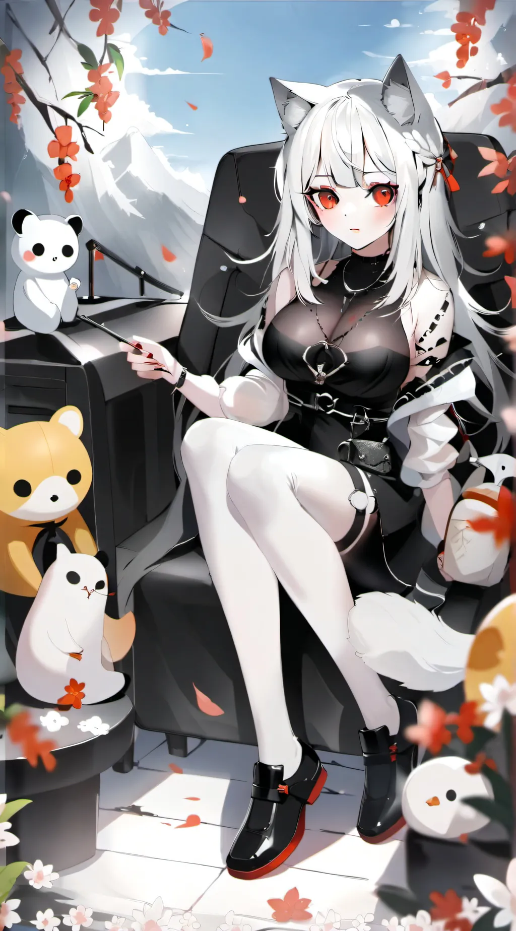 ai character: Katsuki background