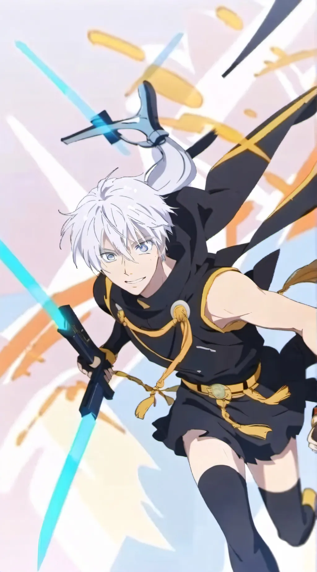 ai character: gojo background