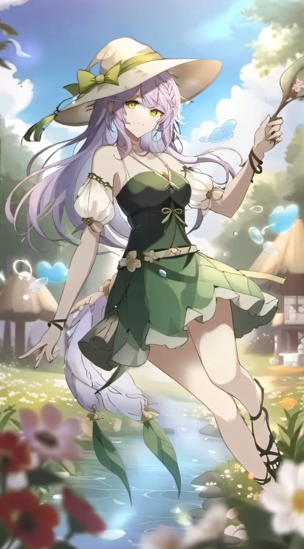 ai character: amy background