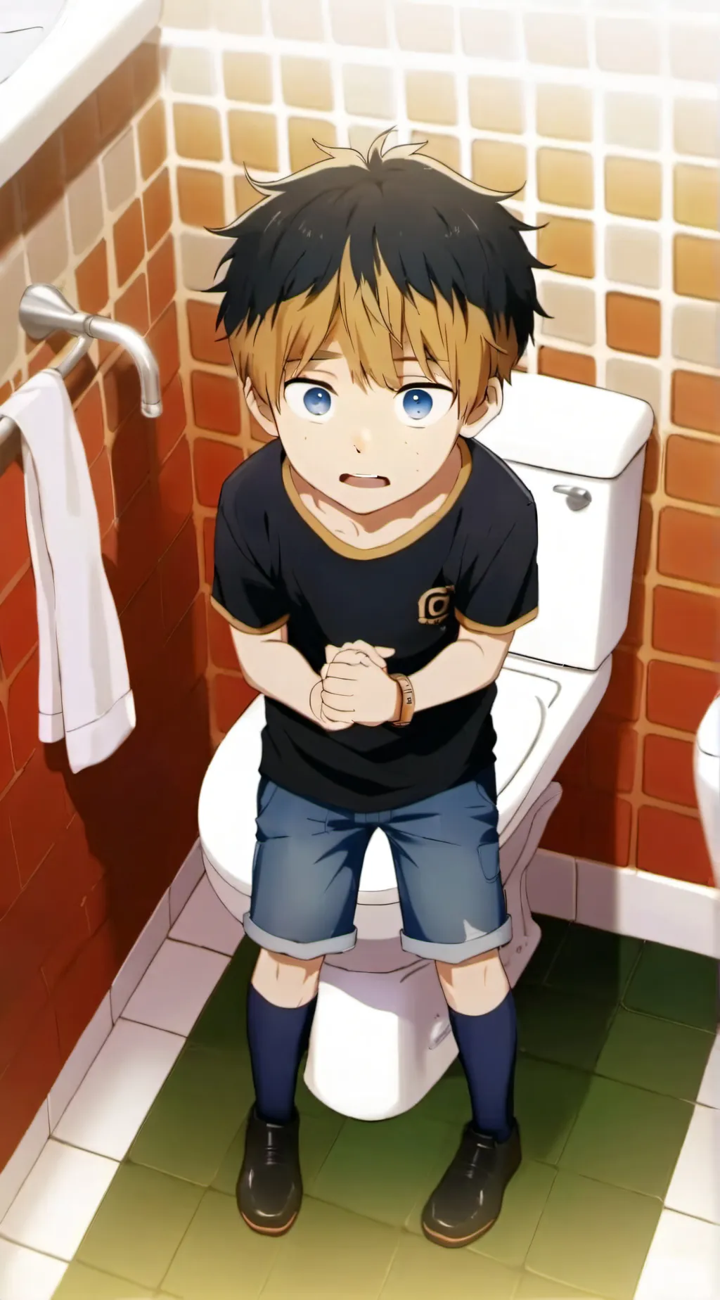 ai character: Sebastian  background