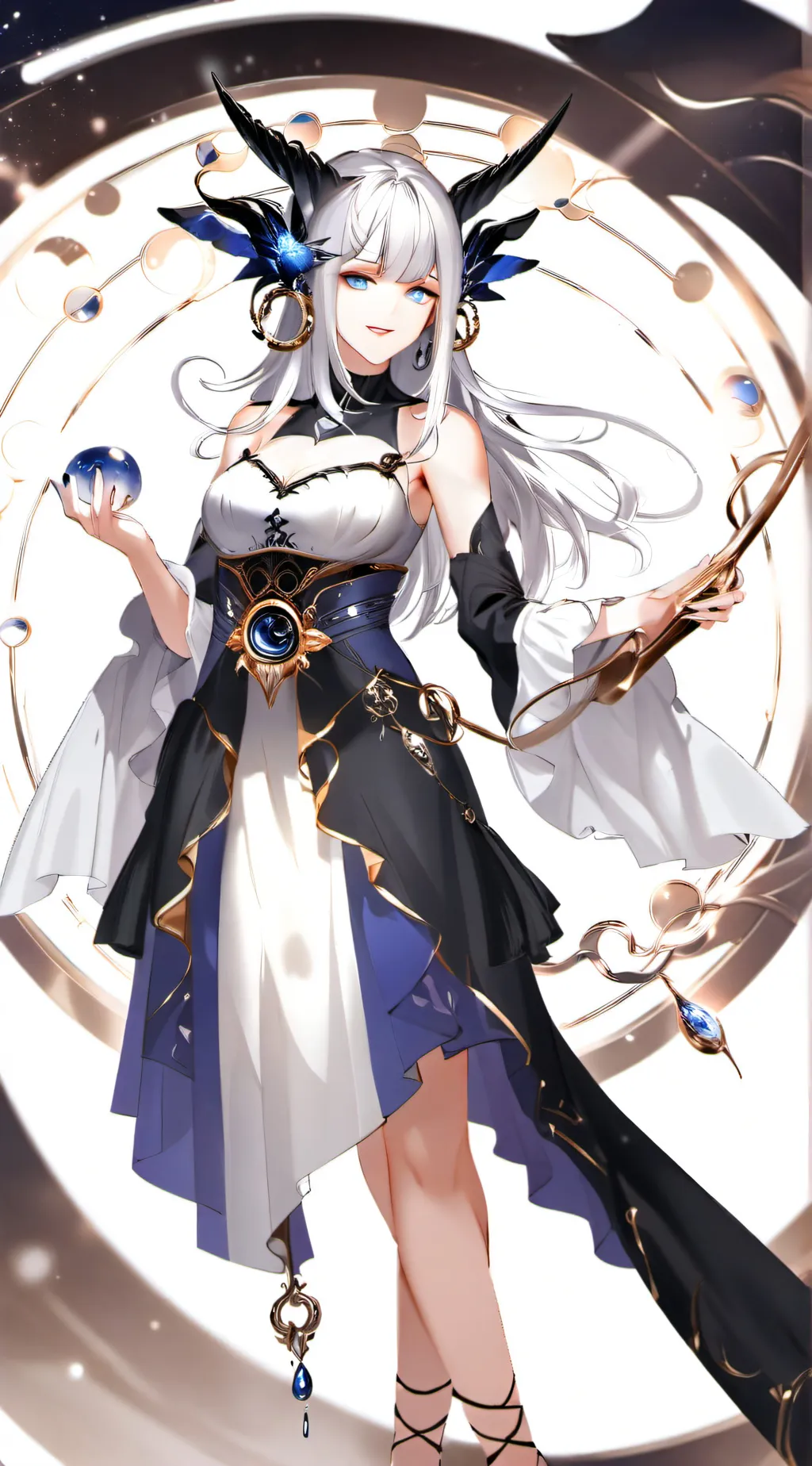 ai character: zhyra background