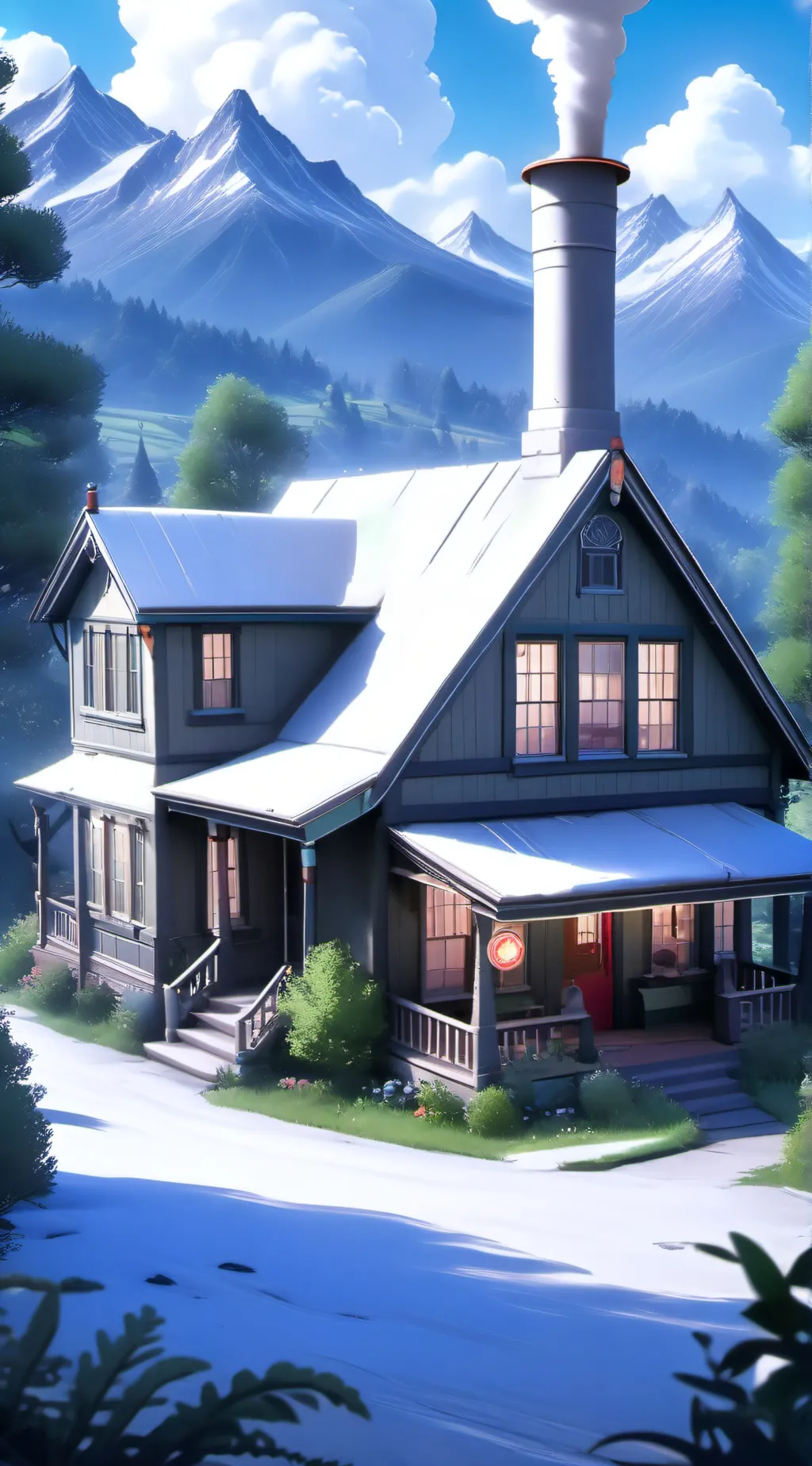 ai character: Fandom house background