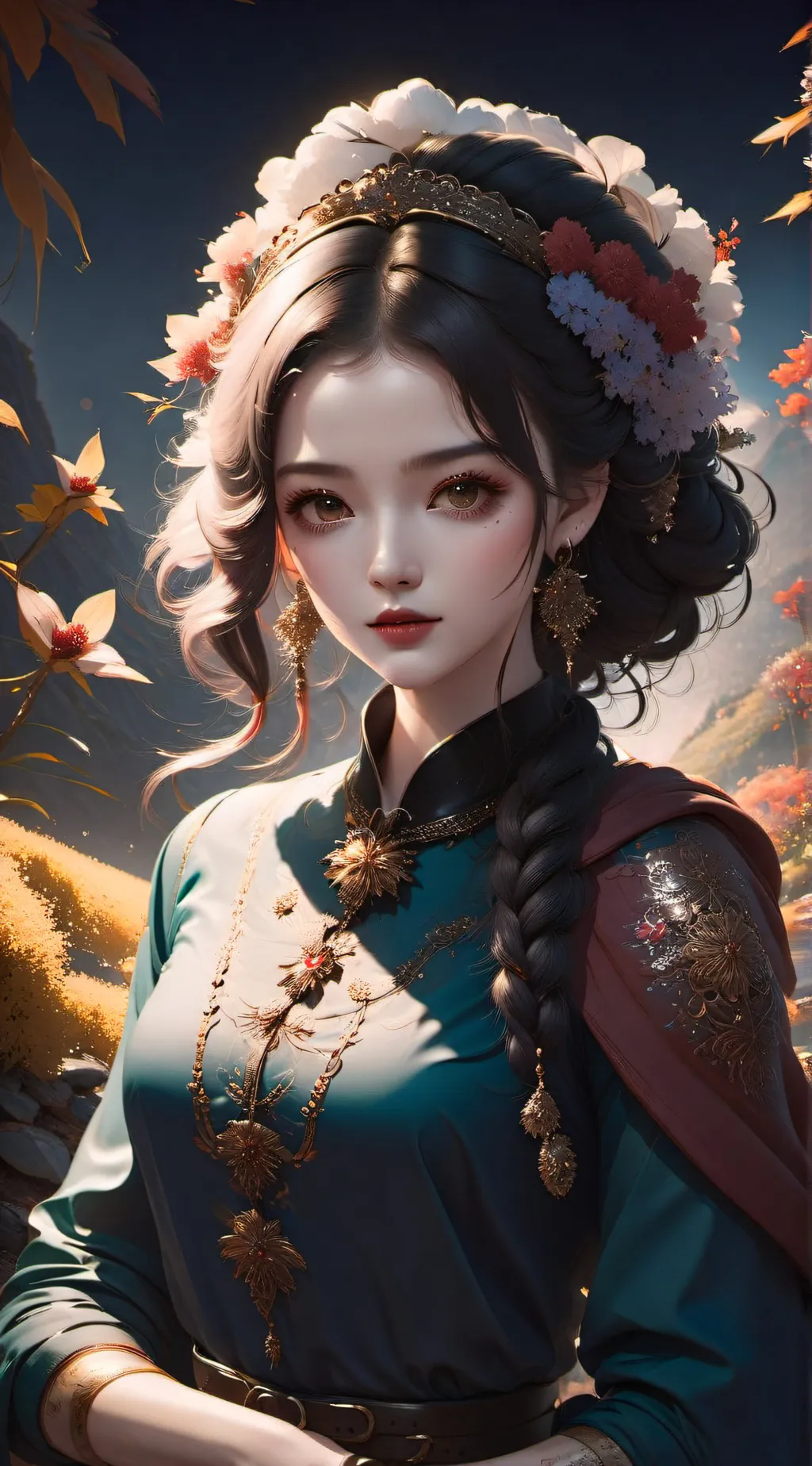 ai character: Ninja kids. background