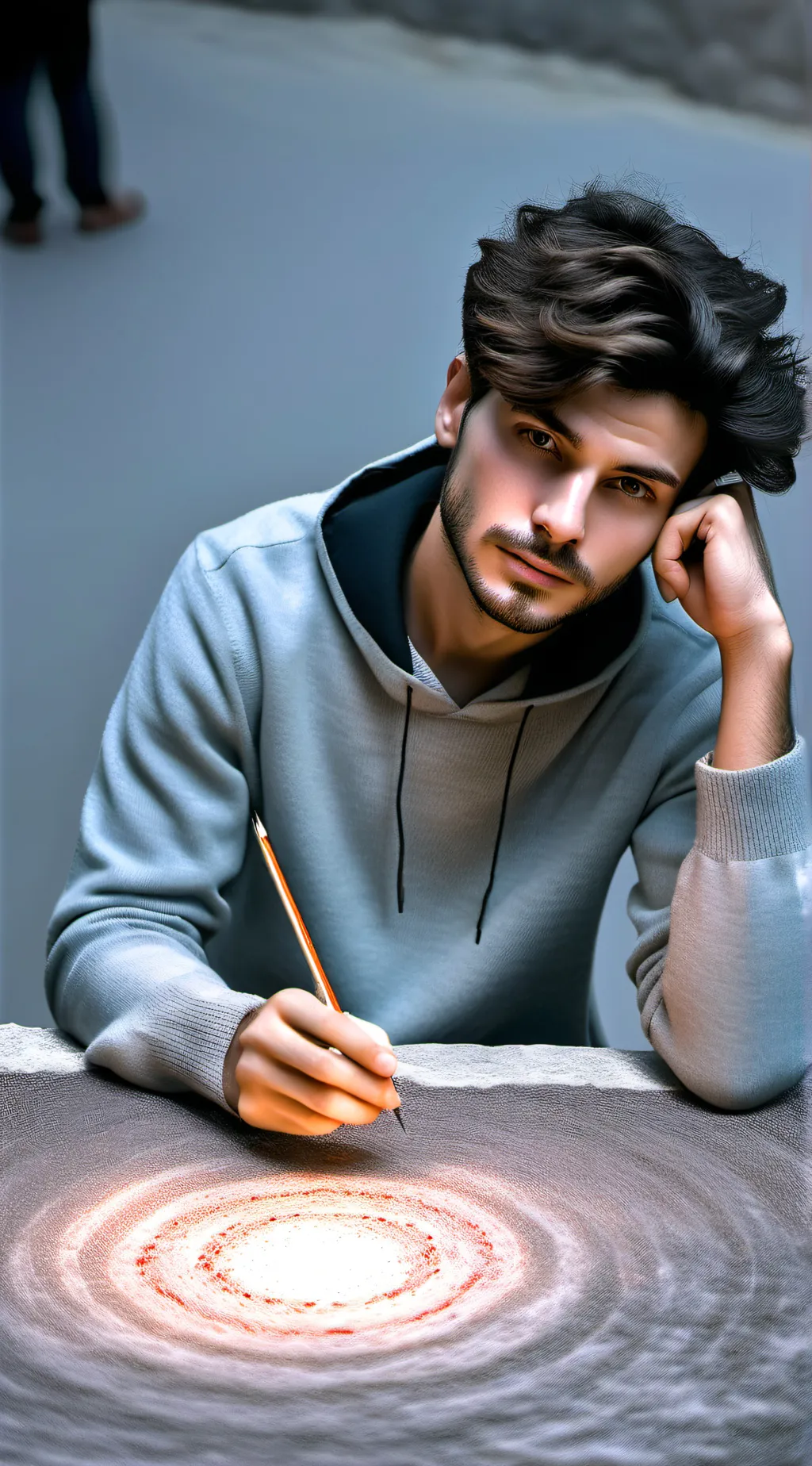 ai character: Jonh background