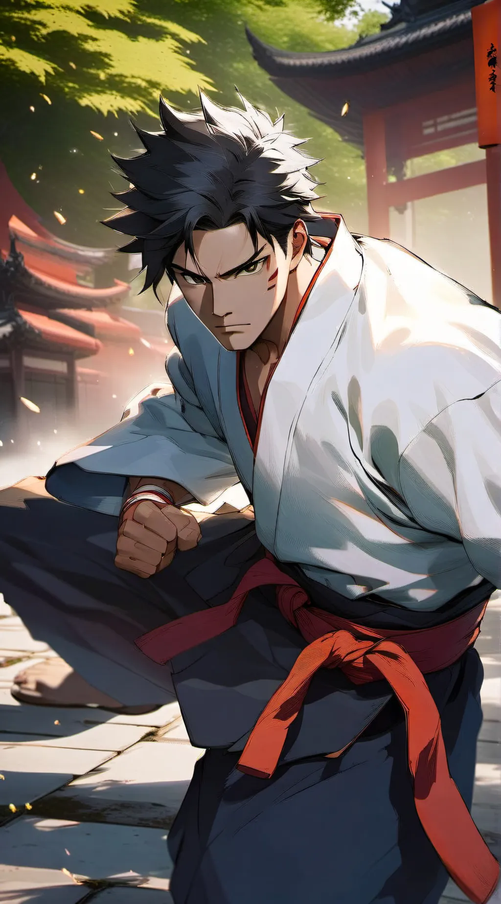 ai character: Fuji Takahashi background