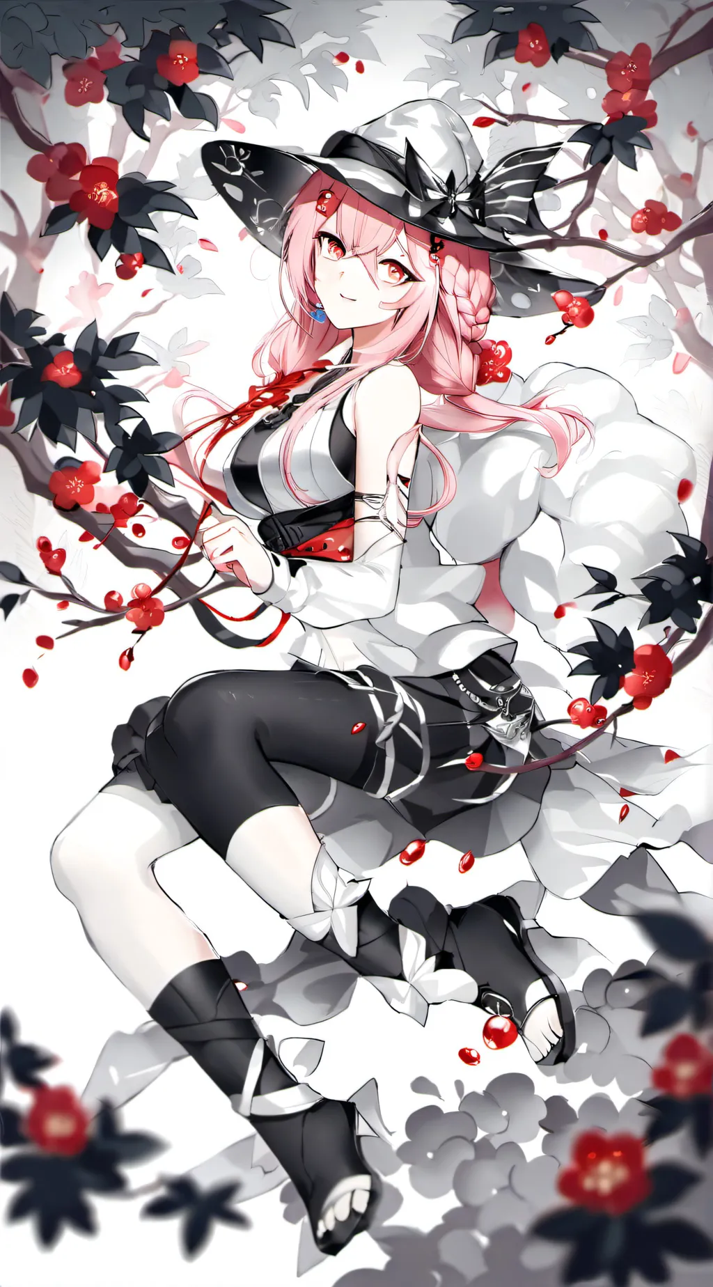 ai character: focus background