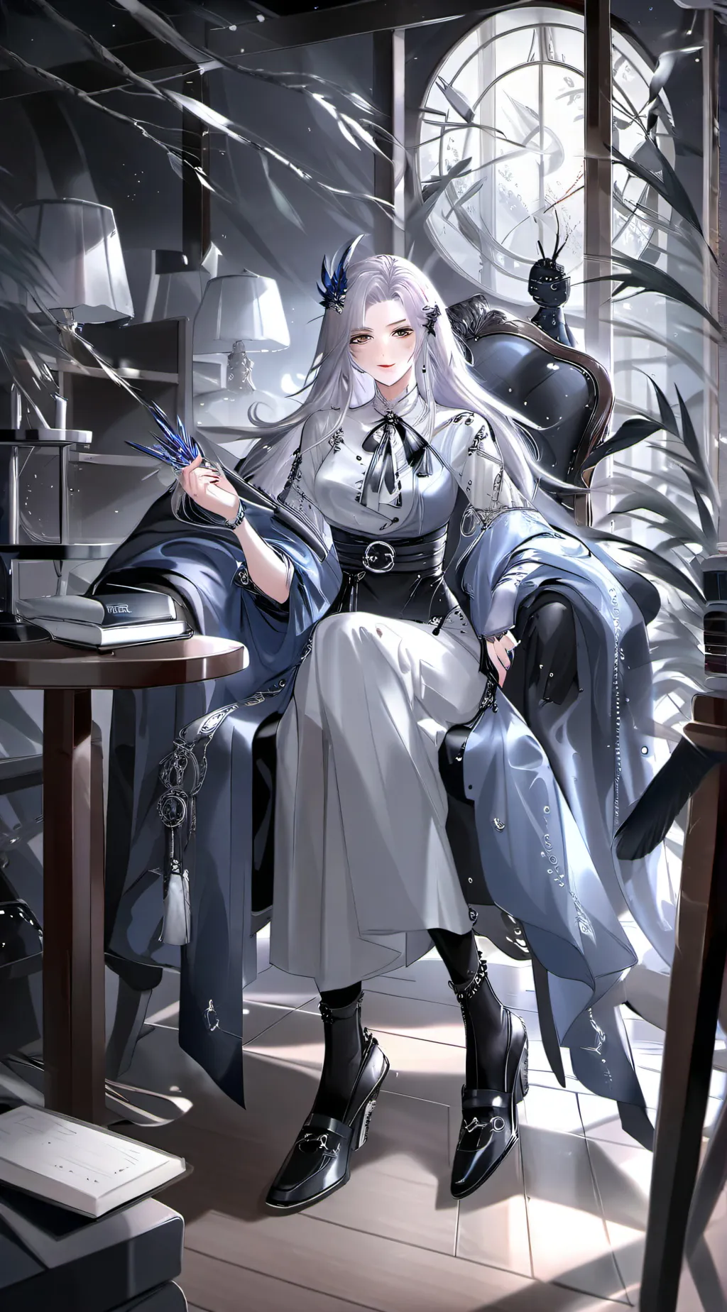 ai character: MS redmeowri fpe background