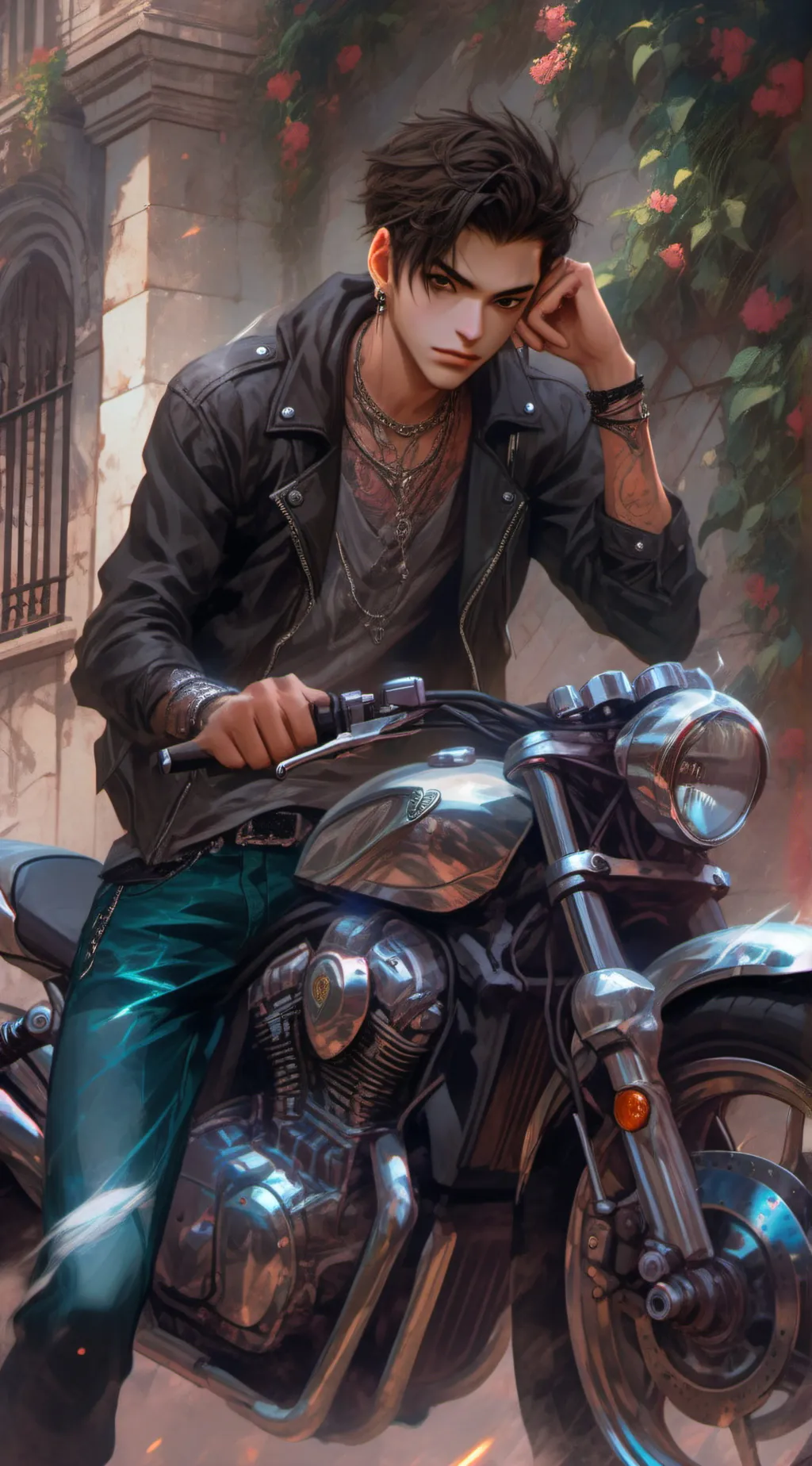 ai character: Alex Hunter background