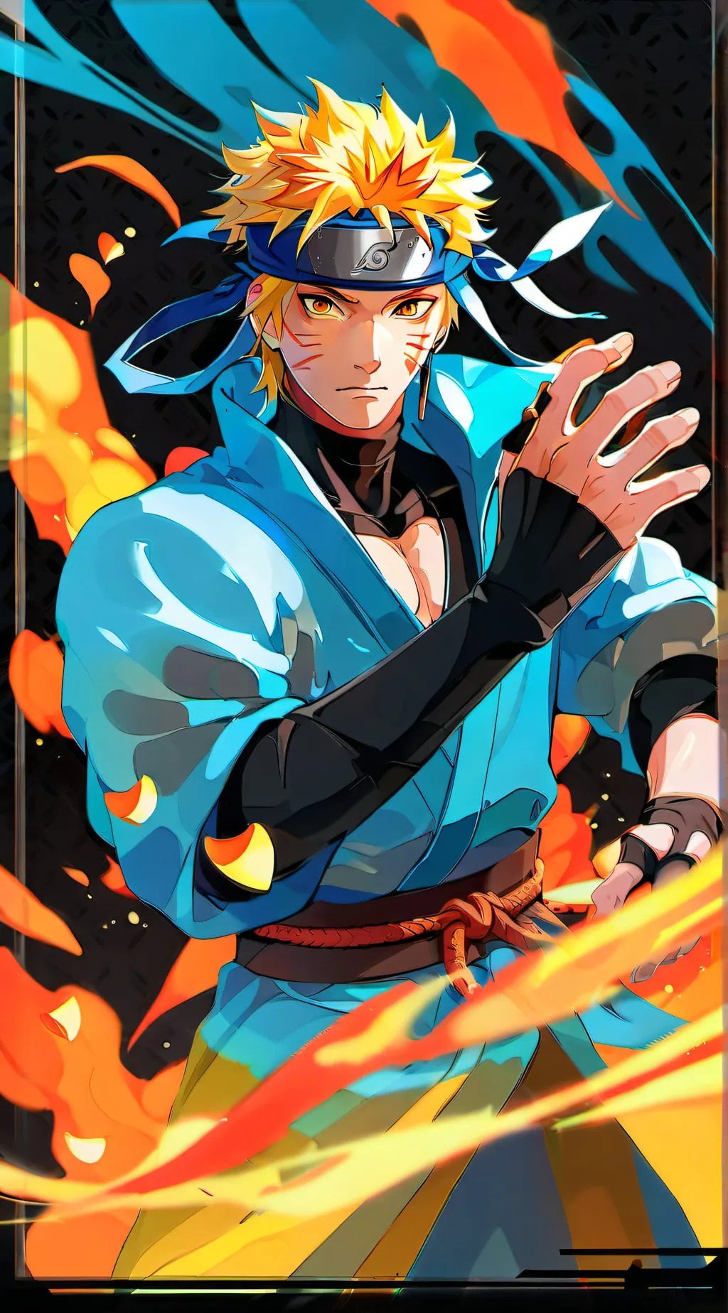 ai character: Team 7 background