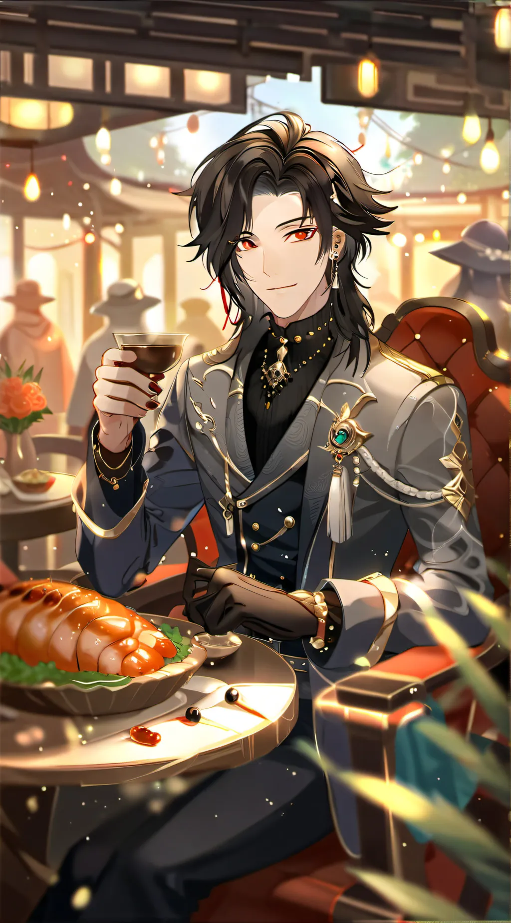 ai character: Cay  background