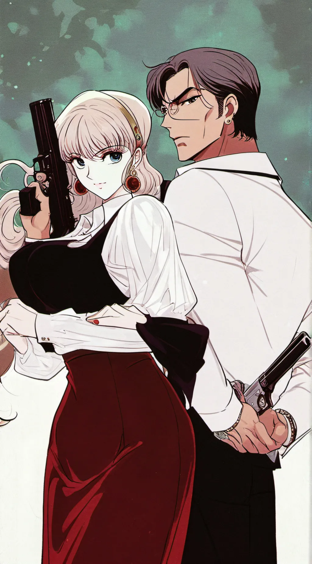 ai character: Aurora background