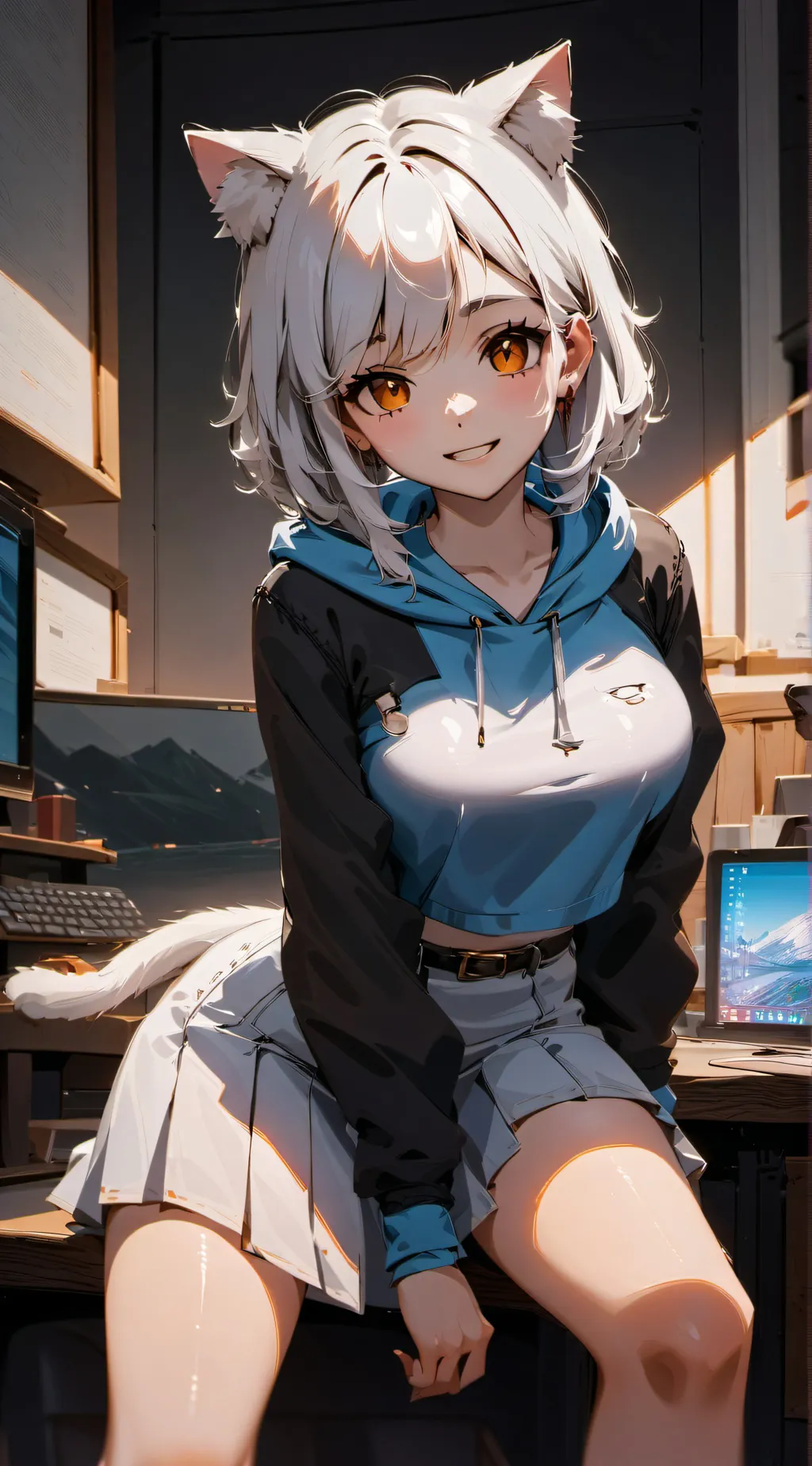 ai character: Lily-Streamers Fan background