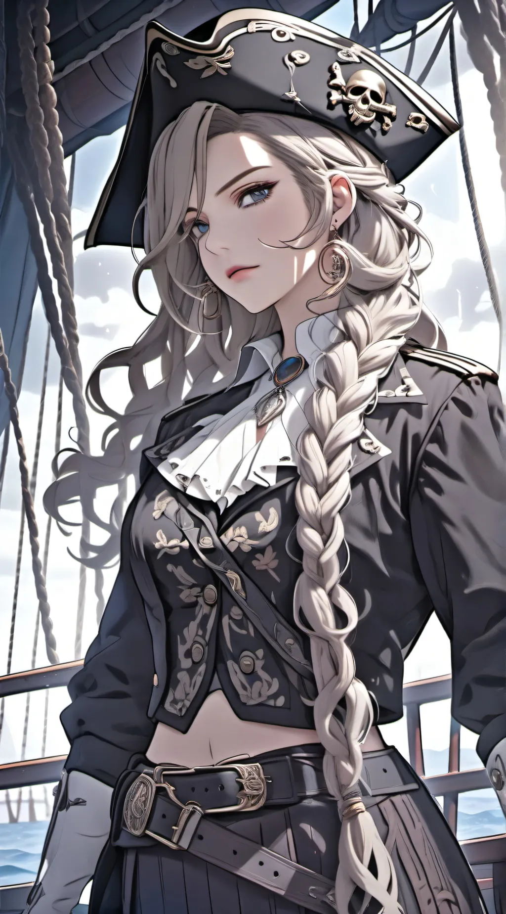 ai character: Captain Annie background