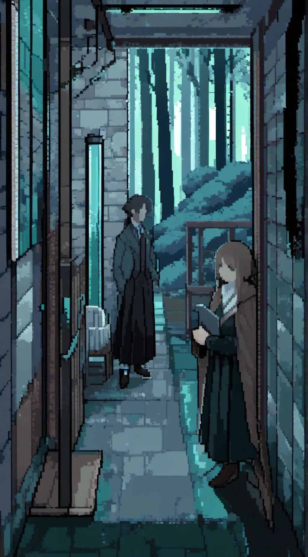 ai character: google translate  background