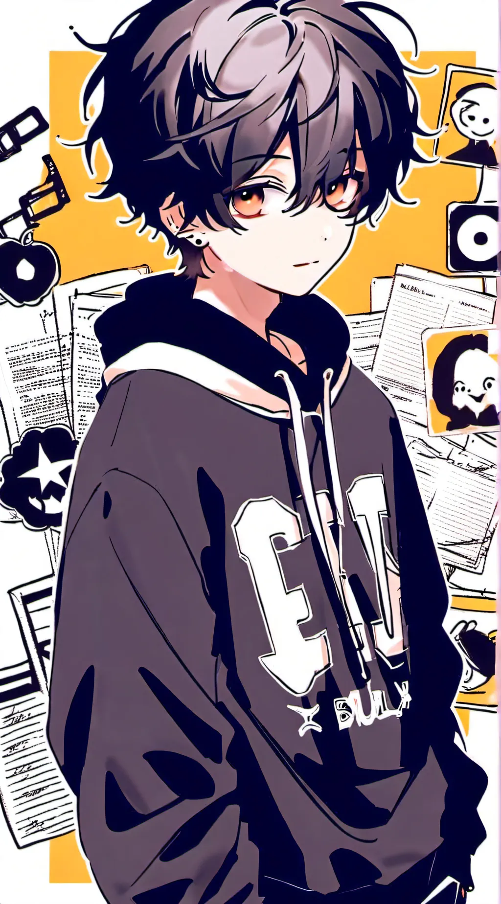 ai character: Ash background