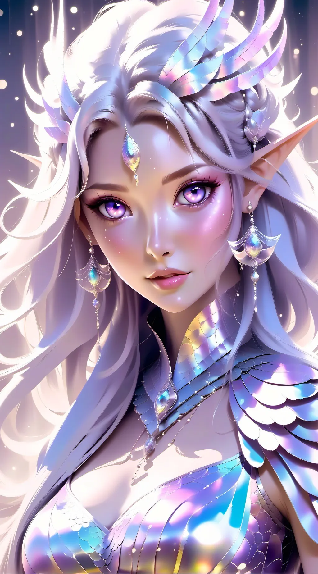 ai character: Hh beach background