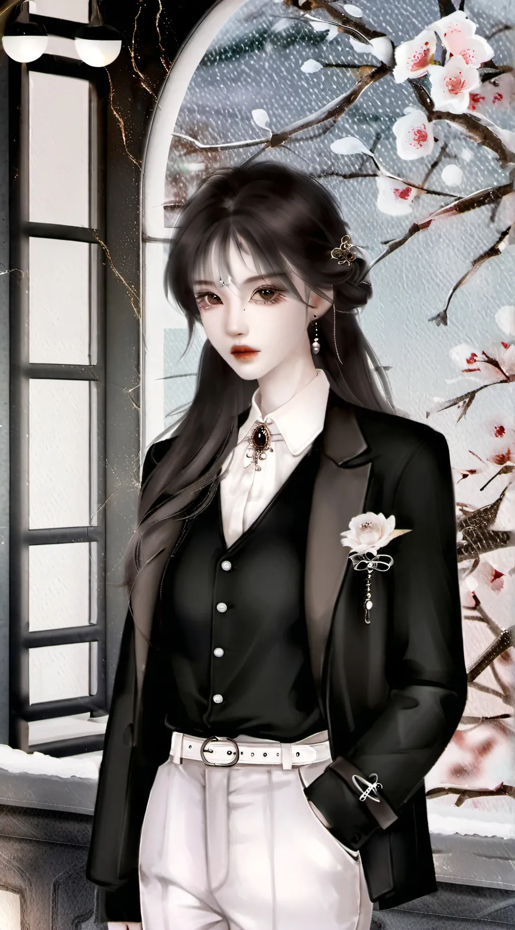 ai character: Ellya  background