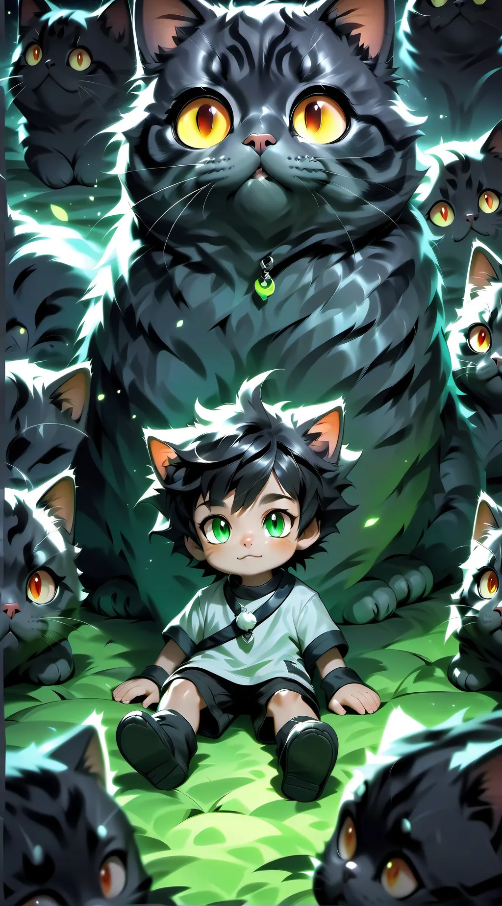 ai character: Pibby! background