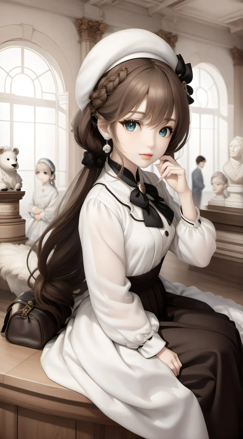 ai character: christaina background