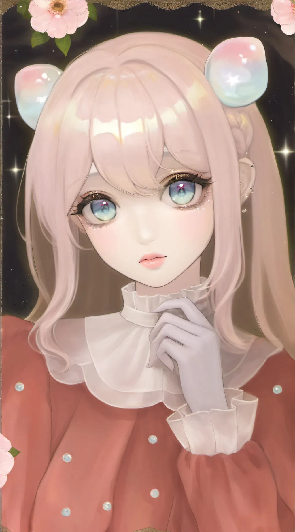 ai character: girlfriend background