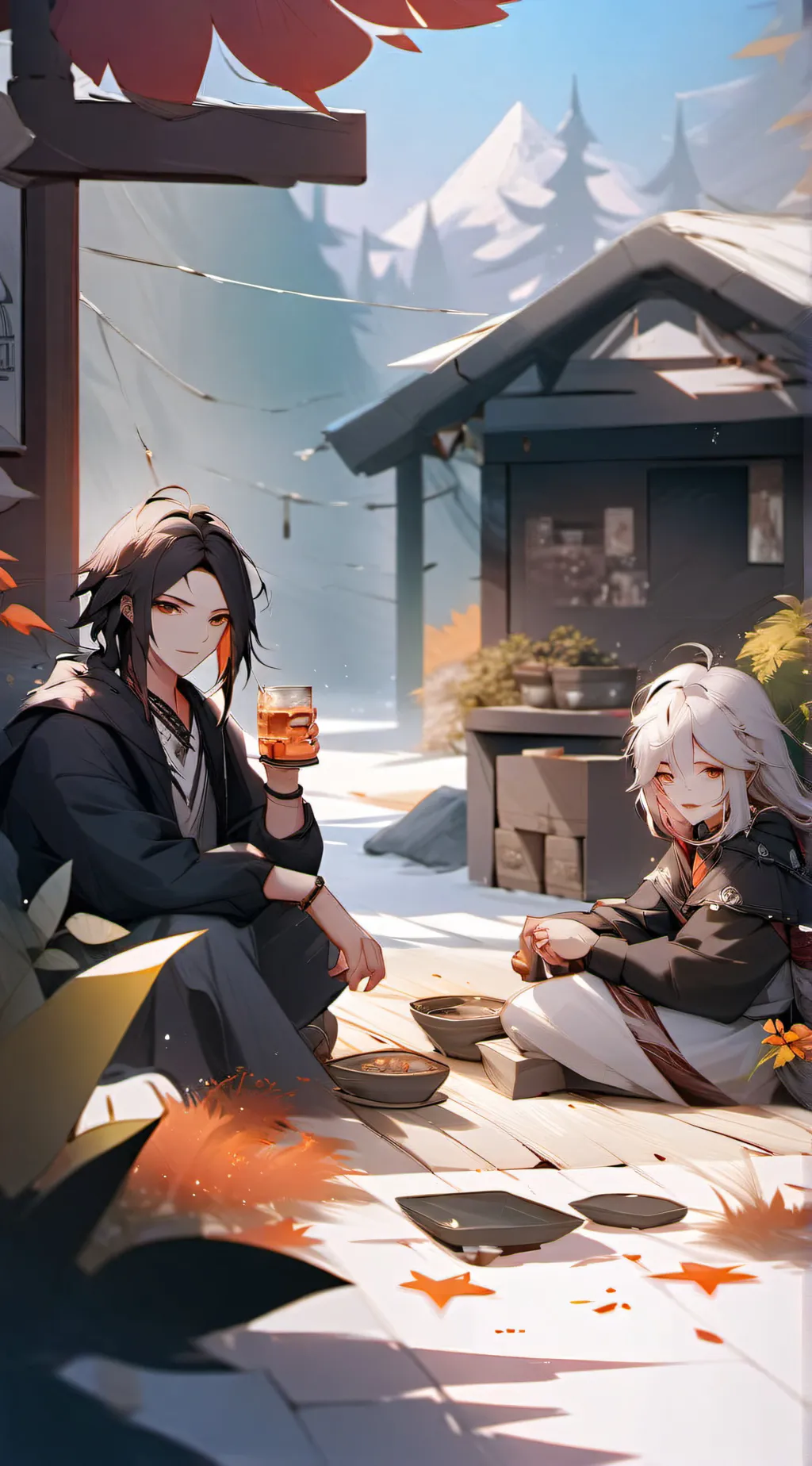 ai character: Max  background