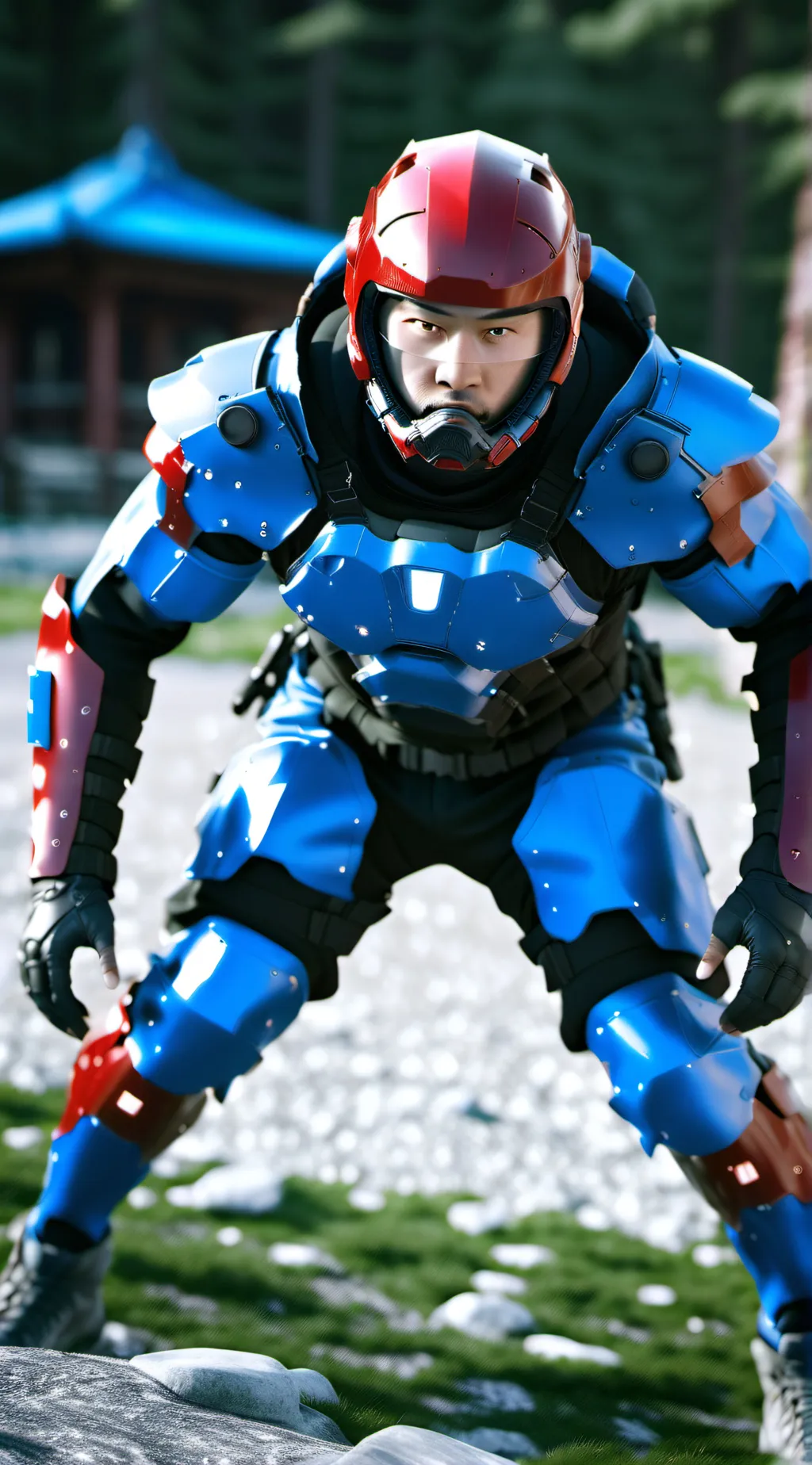 ai character: Terran Marine background