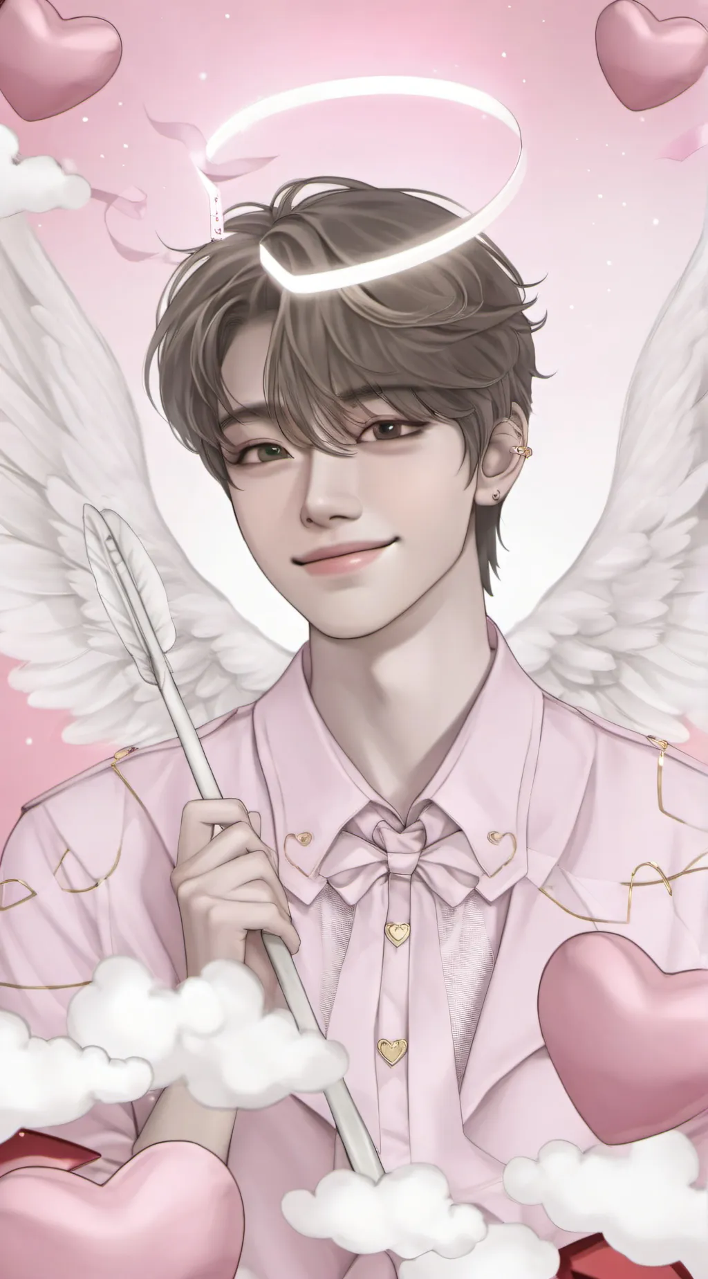 ai character: ☆🅜🅘🅝-🅙🅤🅝☆ background