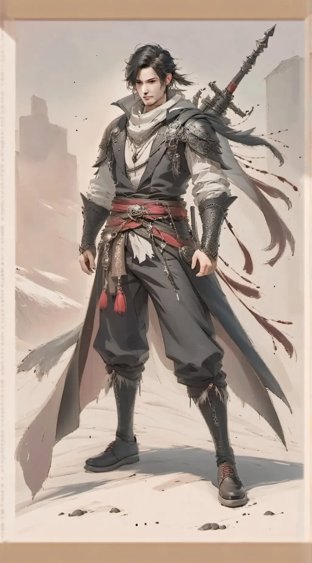 ai character: Logan background